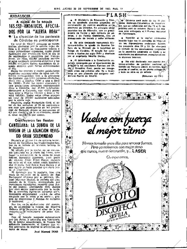 ABC SEVILLA 23-09-1982 página 25