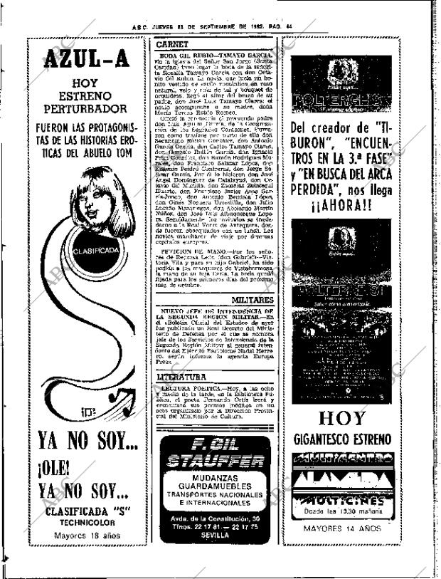 ABC SEVILLA 23-09-1982 página 52