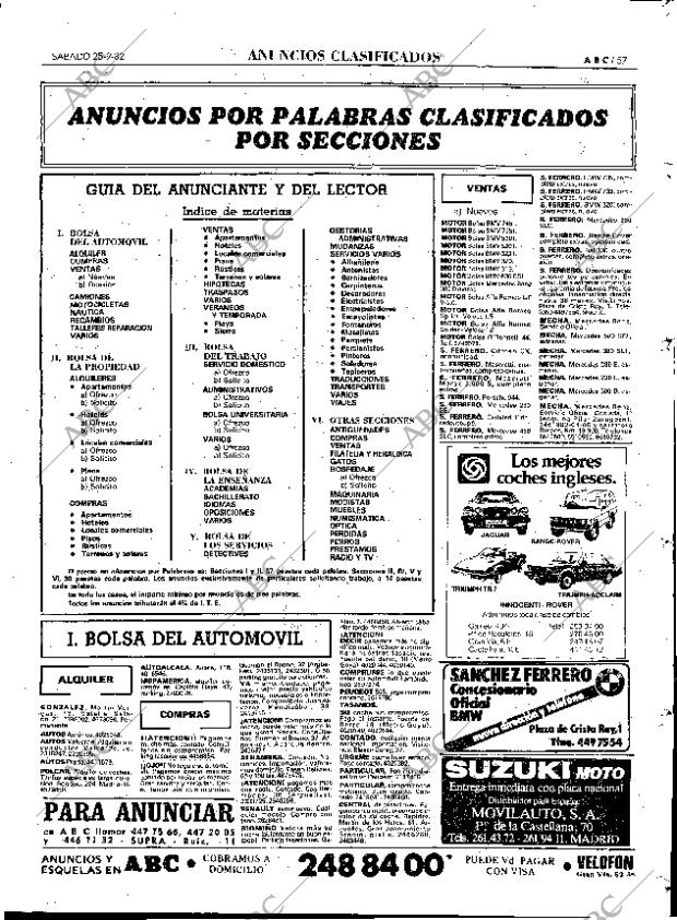 ABC MADRID 25-09-1982 página 69