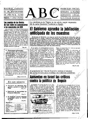 ABC MADRID 25-09-1982 página 9