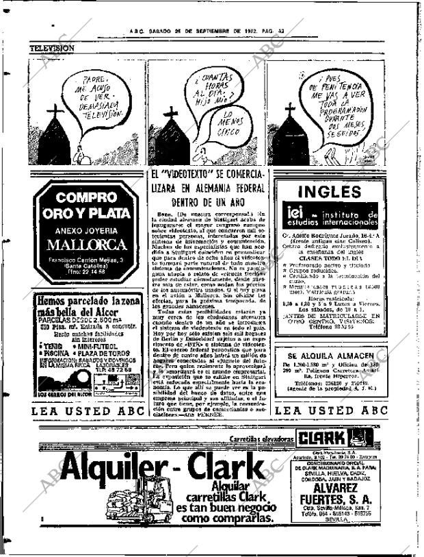 ABC SEVILLA 25-09-1982 página 54
