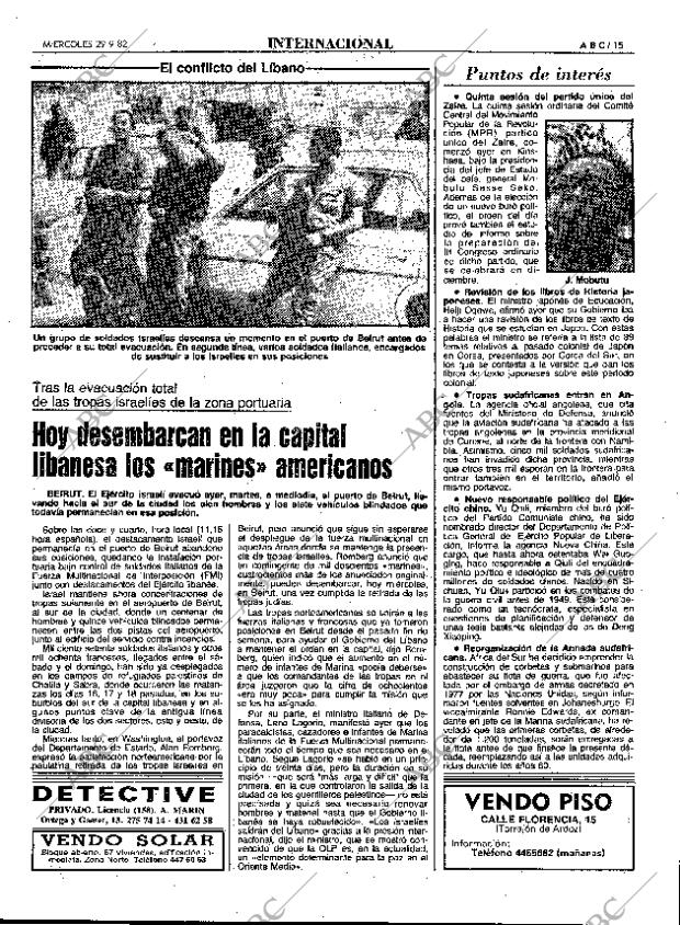 ABC MADRID 29-09-1982 página 15