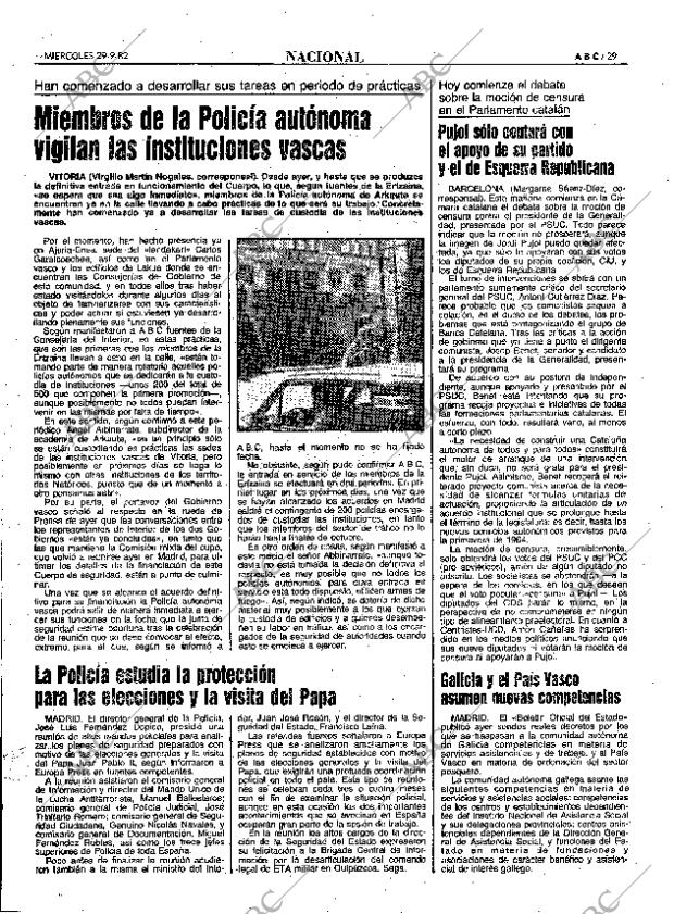 ABC MADRID 29-09-1982 página 29