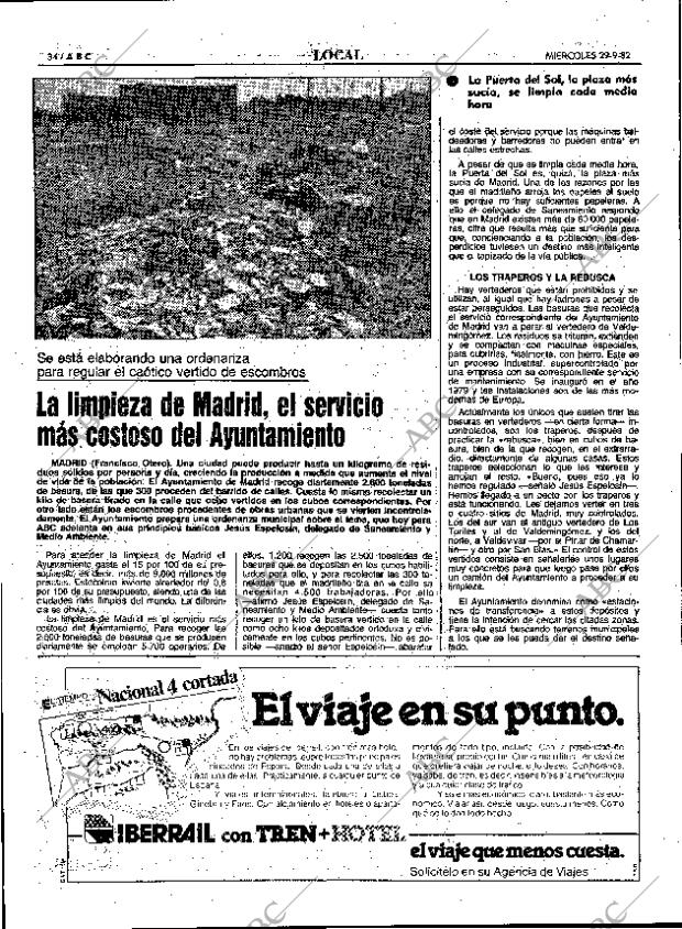 ABC MADRID 29-09-1982 página 34