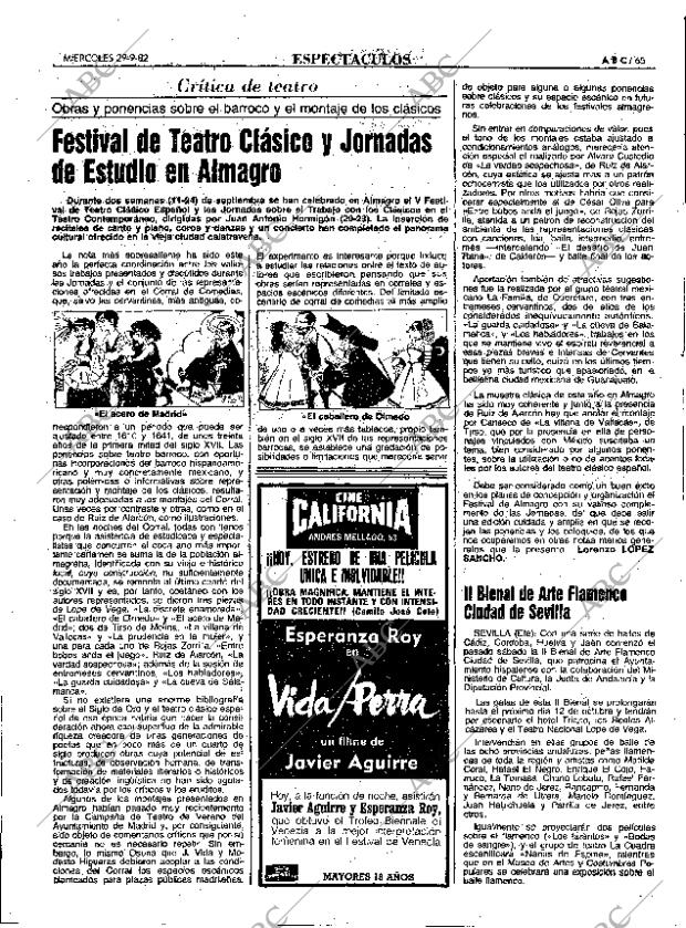 ABC MADRID 29-09-1982 página 65