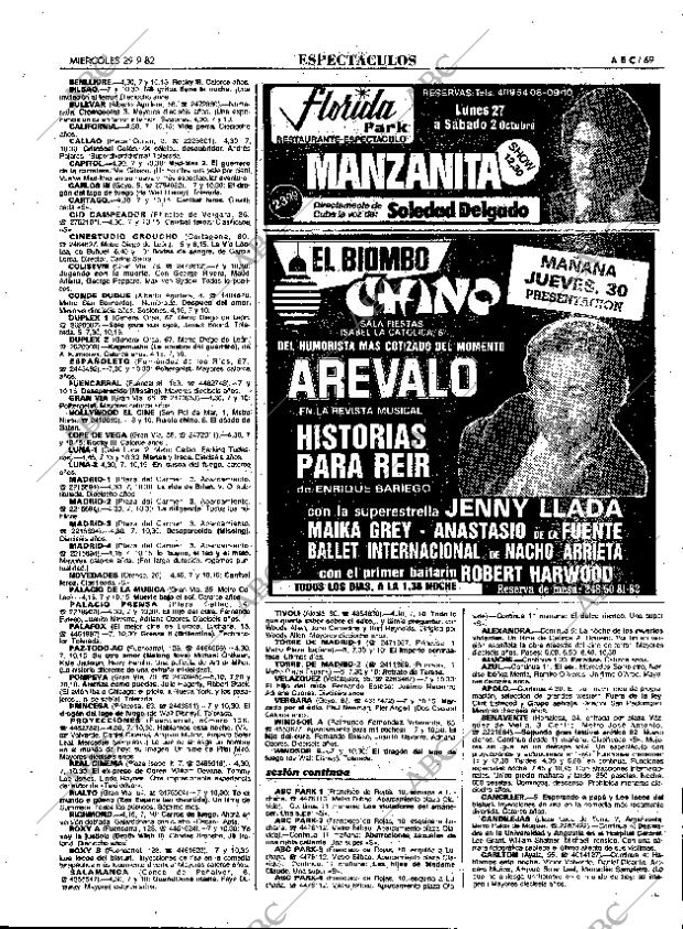 ABC MADRID 29-09-1982 página 69