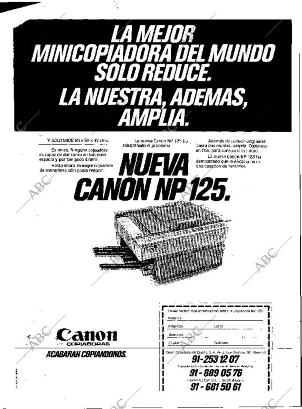 ABC MADRID 29-09-1982 página 8
