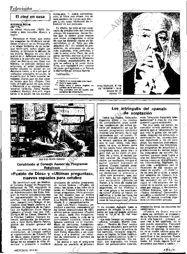 ABC MADRID 29-09-1982 página 93