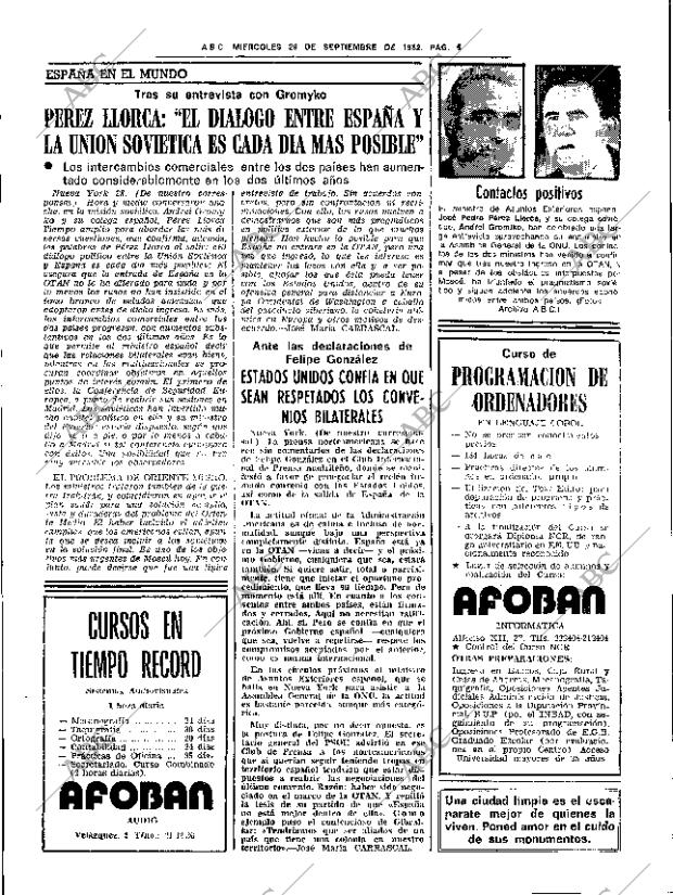 ABC SEVILLA 29-09-1982 página 13