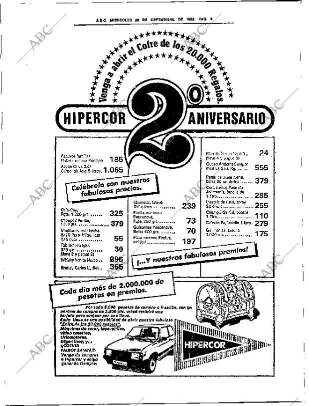 ABC SEVILLA 29-09-1982 página 16