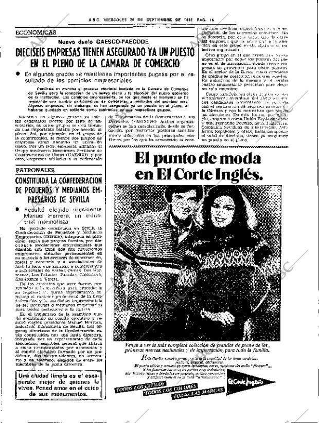 ABC SEVILLA 29-09-1982 página 23