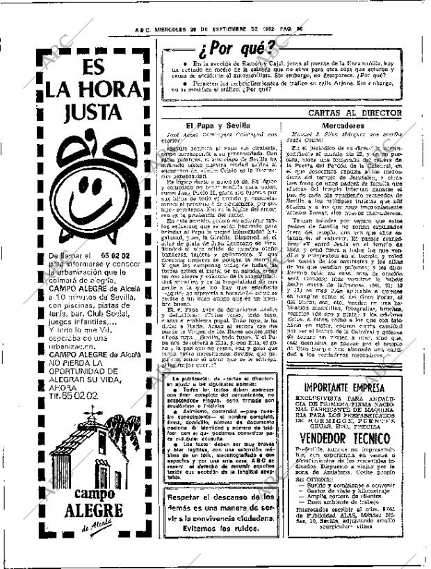 ABC SEVILLA 29-09-1982 página 38