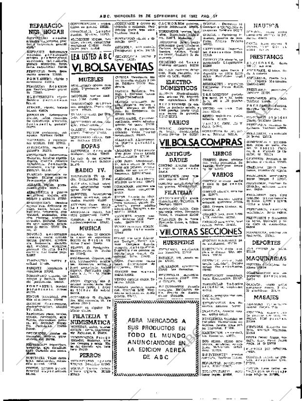 ABC SEVILLA 29-09-1982 página 65