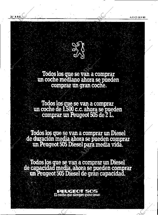 ABC MADRID 30-09-1982 página 26