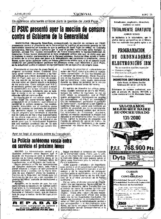 ABC MADRID 30-09-1982 página 35