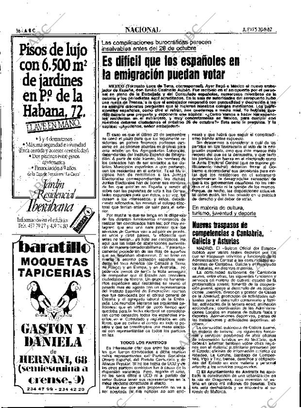 ABC MADRID 30-09-1982 página 36