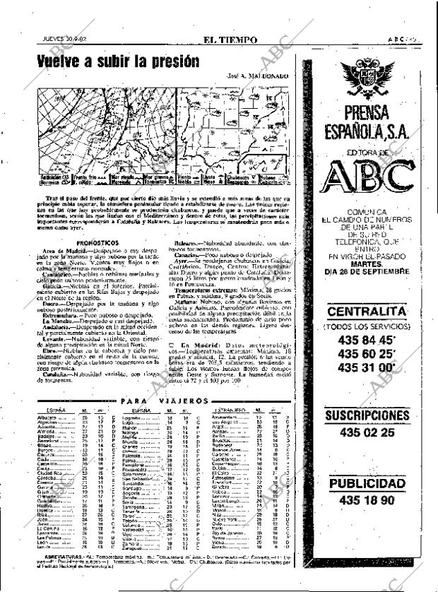 ABC MADRID 30-09-1982 página 45