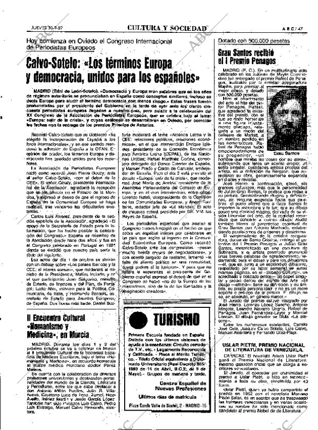 ABC MADRID 30-09-1982 página 47