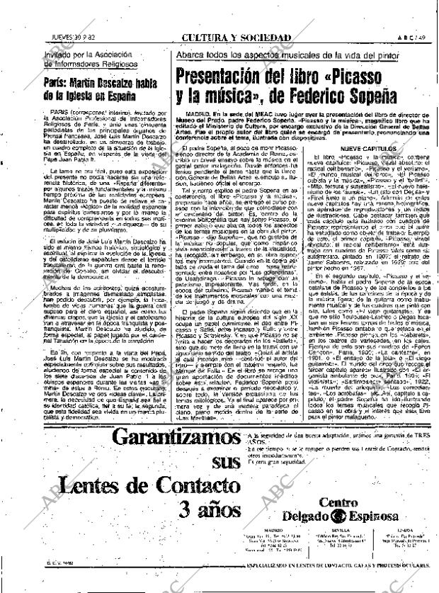 ABC MADRID 30-09-1982 página 49