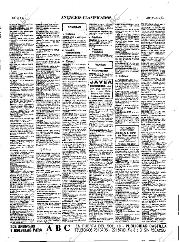 ABC MADRID 30-09-1982 página 88