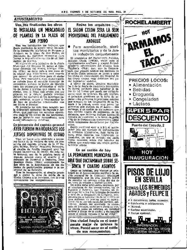 ABC SEVILLA 01-10-1982 página 35