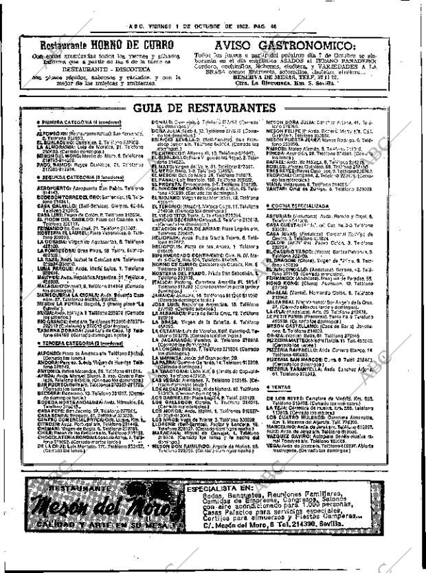 ABC SEVILLA 01-10-1982 página 60