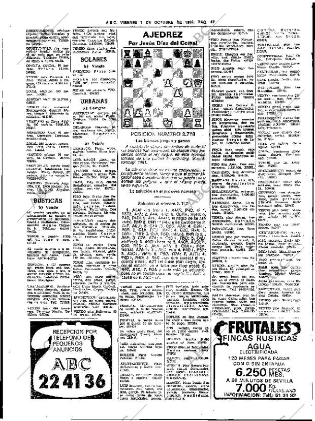 ABC SEVILLA 01-10-1982 página 61