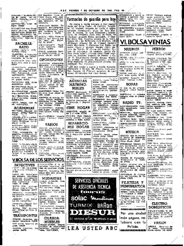 ABC SEVILLA 01-10-1982 página 63