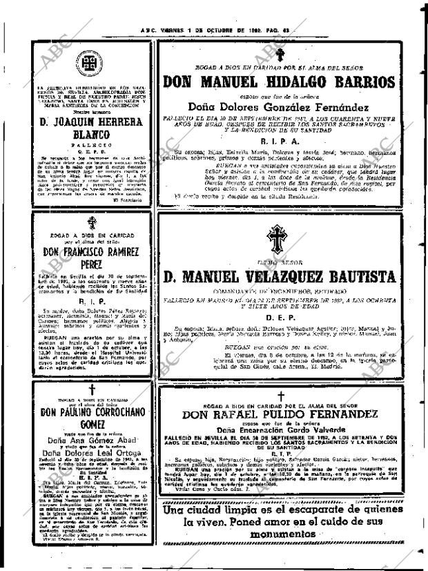 ABC SEVILLA 01-10-1982 página 69