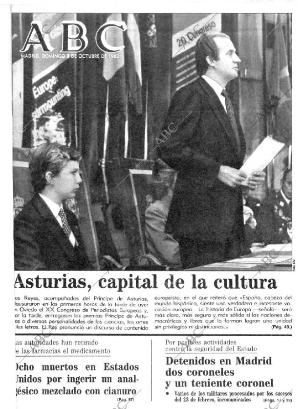 ABC MADRID 03-10-1982 página 1