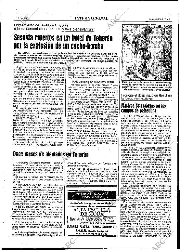 ABC MADRID 03-10-1982 página 22