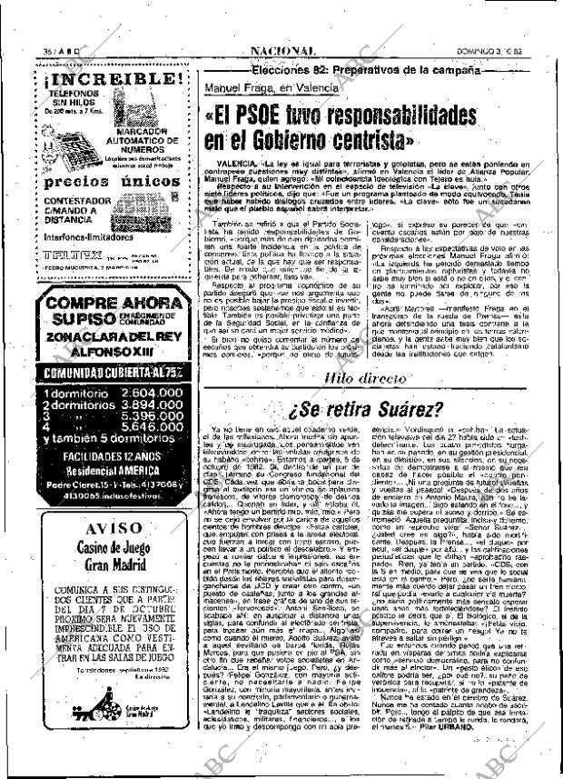 ABC MADRID 03-10-1982 página 36