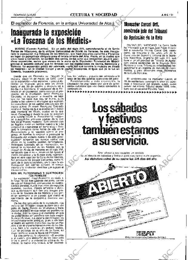 ABC MADRID 03-10-1982 página 51