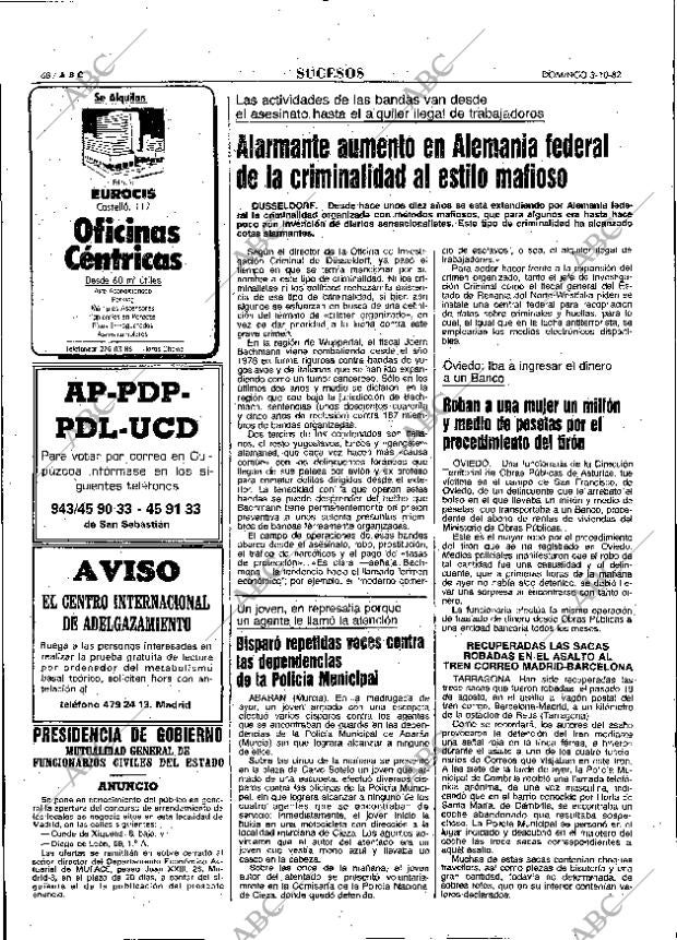 ABC MADRID 03-10-1982 página 68