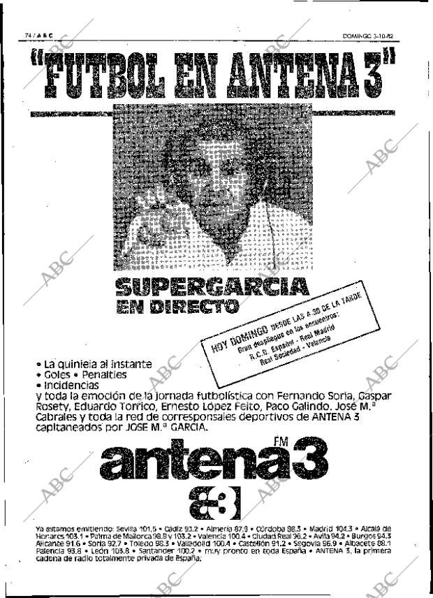 ABC MADRID 03-10-1982 página 74