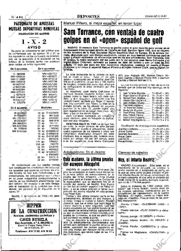 ABC MADRID 03-10-1982 página 76