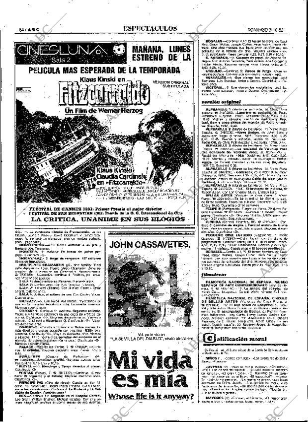 ABC MADRID 03-10-1982 página 84