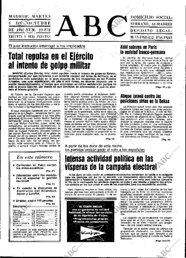 ABC MADRID 05-10-1982 página 17