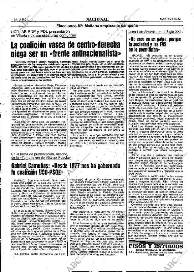 ABC MADRID 05-10-1982 página 36