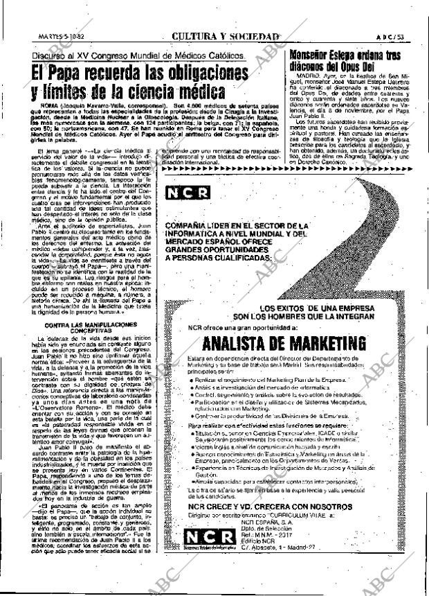 ABC MADRID 05-10-1982 página 53