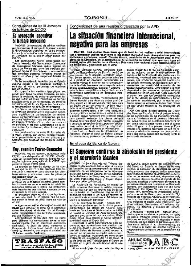 ABC MADRID 05-10-1982 página 57