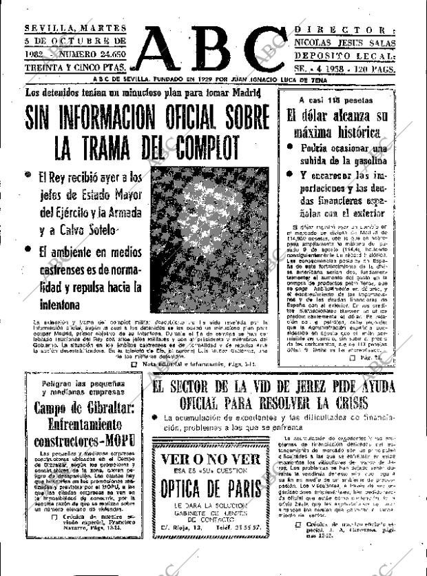 ABC SEVILLA 05-10-1982 página 21
