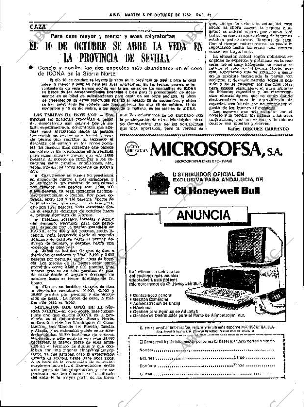ABC SEVILLA 05-10-1982 página 61