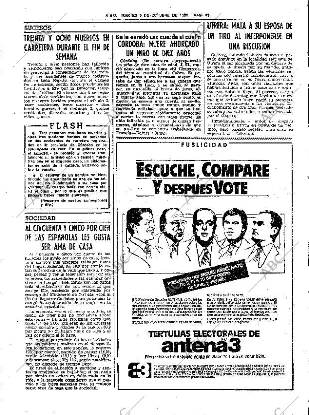 ABC SEVILLA 05-10-1982 página 63