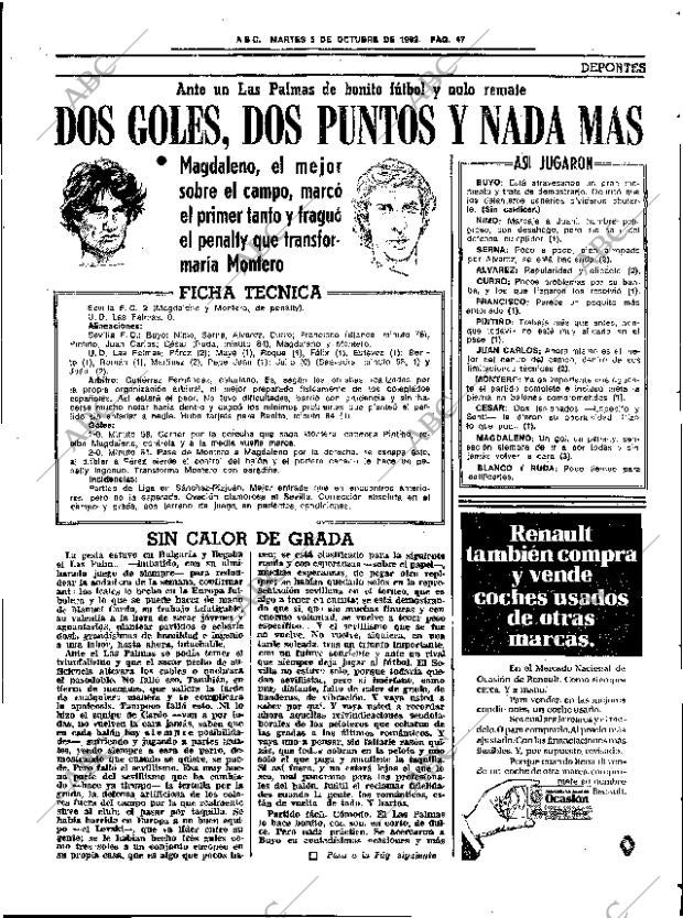 ABC SEVILLA 05-10-1982 página 67