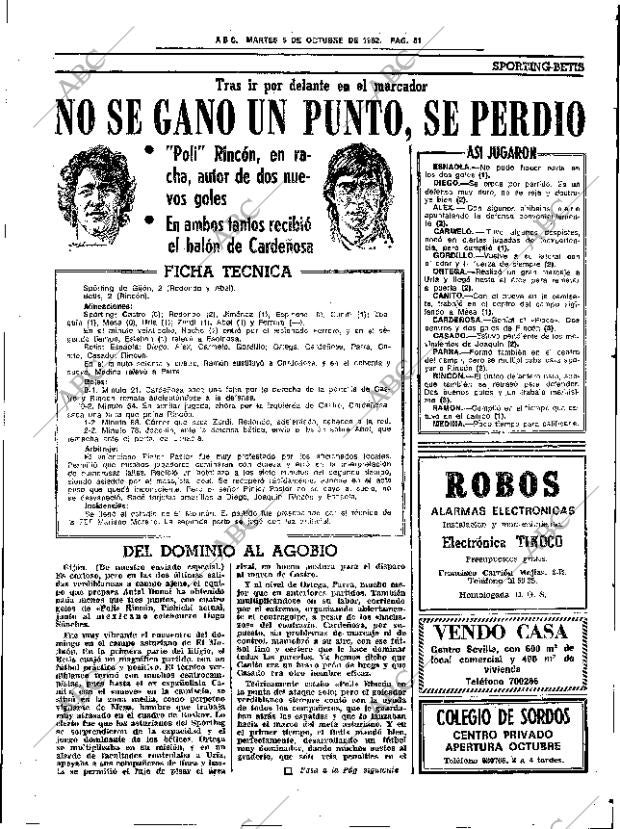 ABC SEVILLA 05-10-1982 página 71