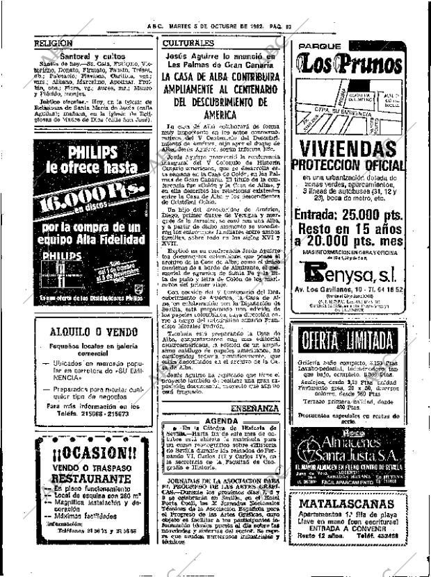 ABC SEVILLA 05-10-1982 página 83