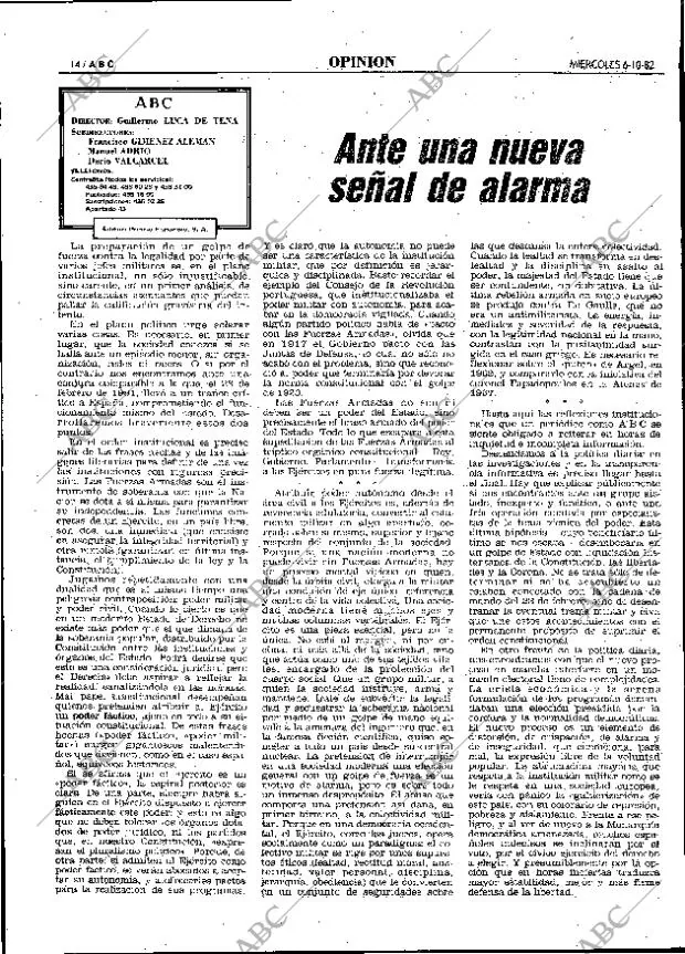 ABC MADRID 06-10-1982 página 14