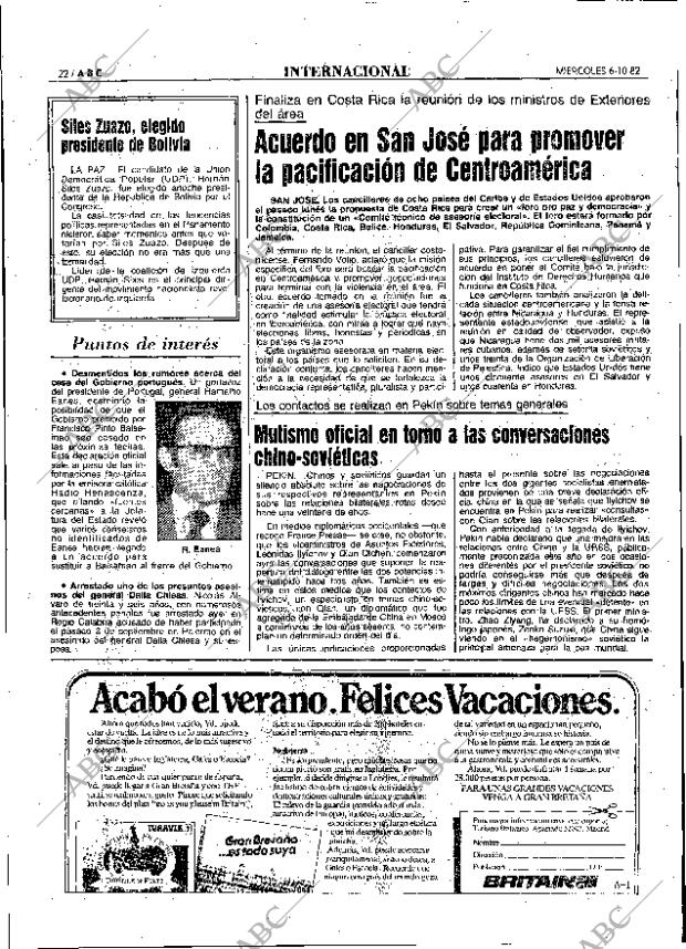 ABC MADRID 06-10-1982 página 22
