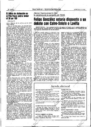 ABC MADRID 06-10-1982 página 28